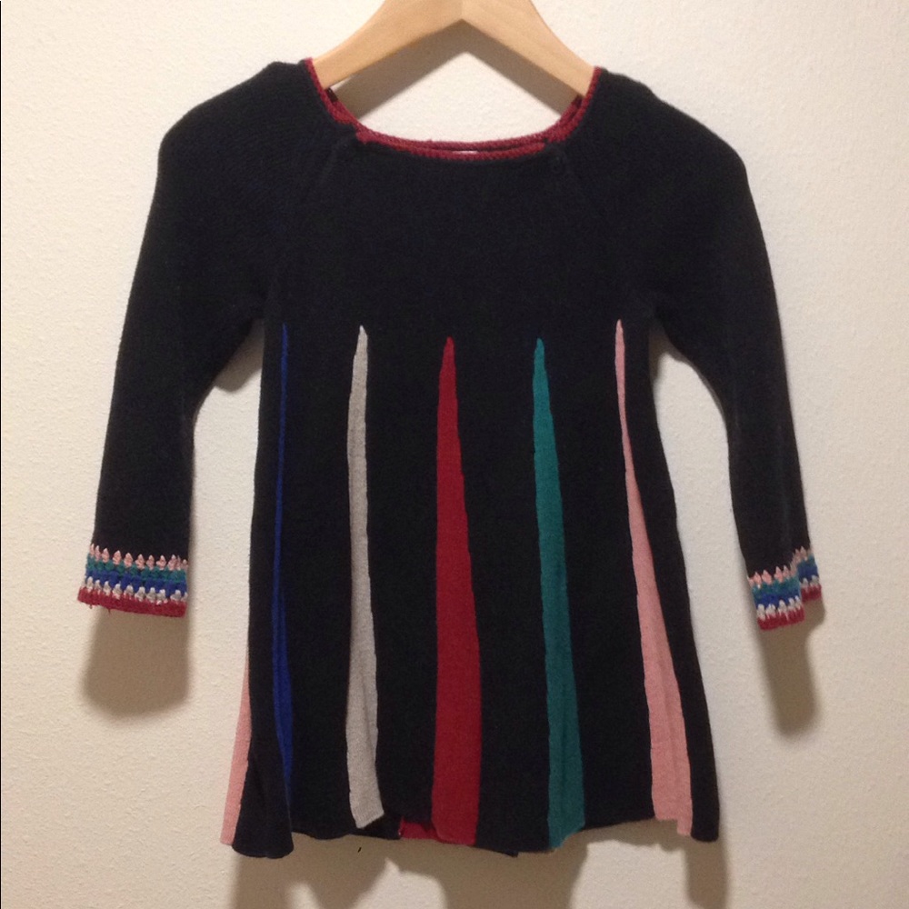 Hanna Andersson girls sweater dress, 80/18-24 mos.